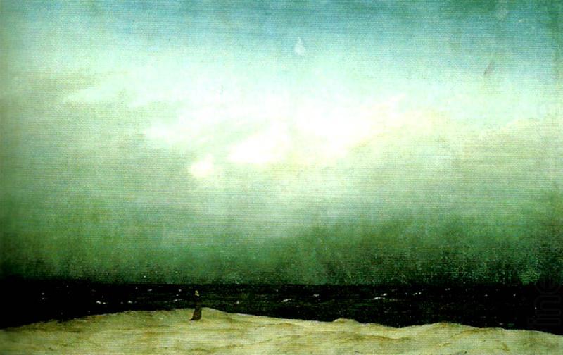 Caspar David Friedrich monk by the sea china oil painting image